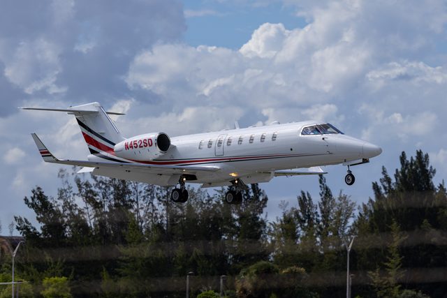 Learjet 45 N452SD on October 24, 2026