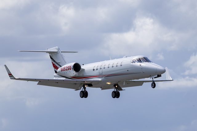 Learjet 45 N452SD on October 24, 2026