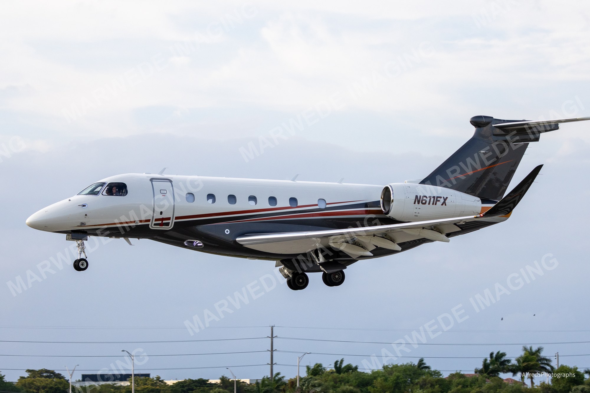 Embraer Legacy 500 / Praetor 600 N611FX photographed at KBCT on 2025-03-05