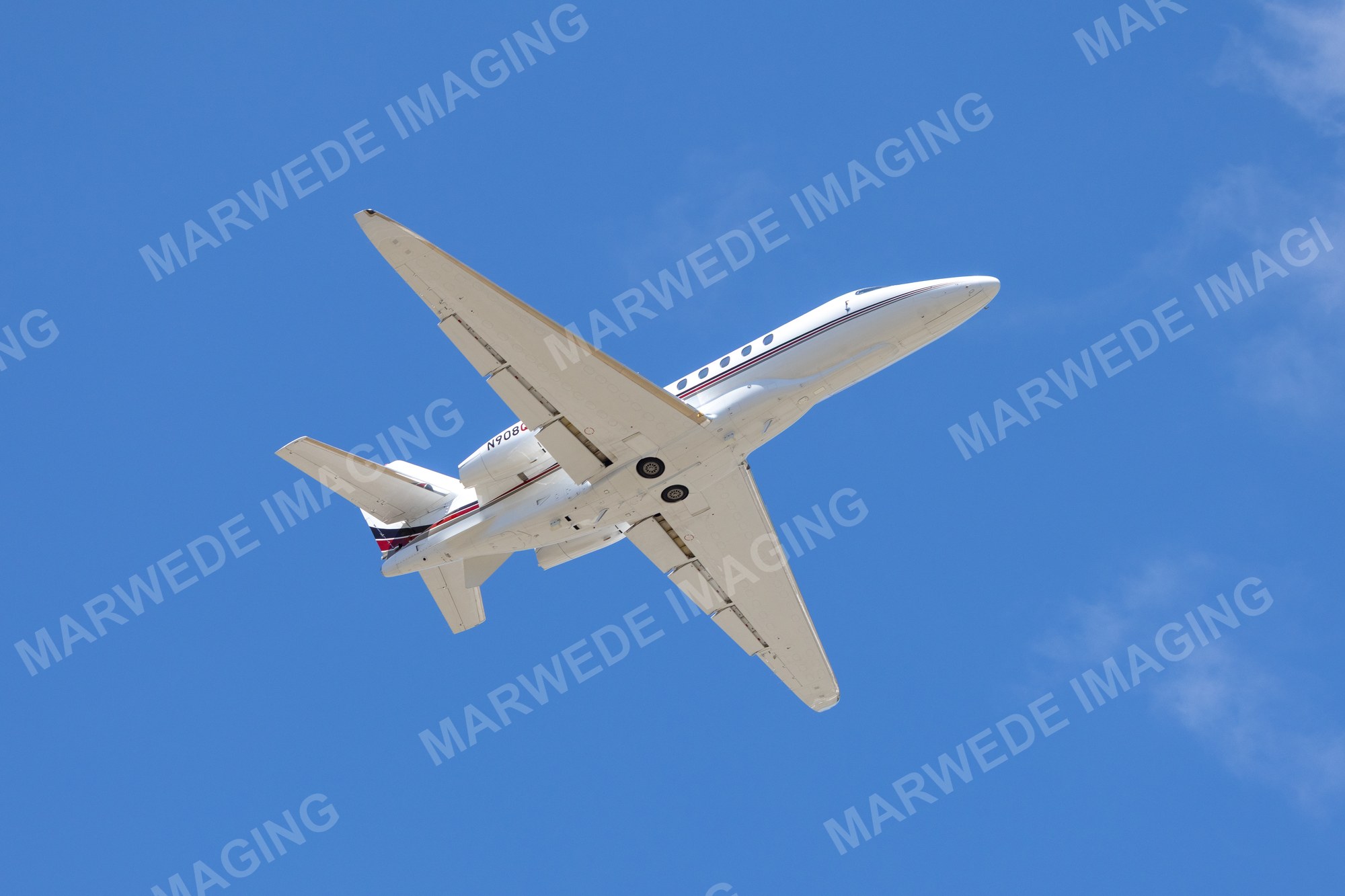 Cessna Citation Latitude N908QS photographed at KBCT on 2025-04-27